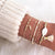 Boho Jewelry Bracelets & Bangles for Women Bohemian Vintage Bead Bracelets Set For Women Fashion Multilayer Accessories Bijoux